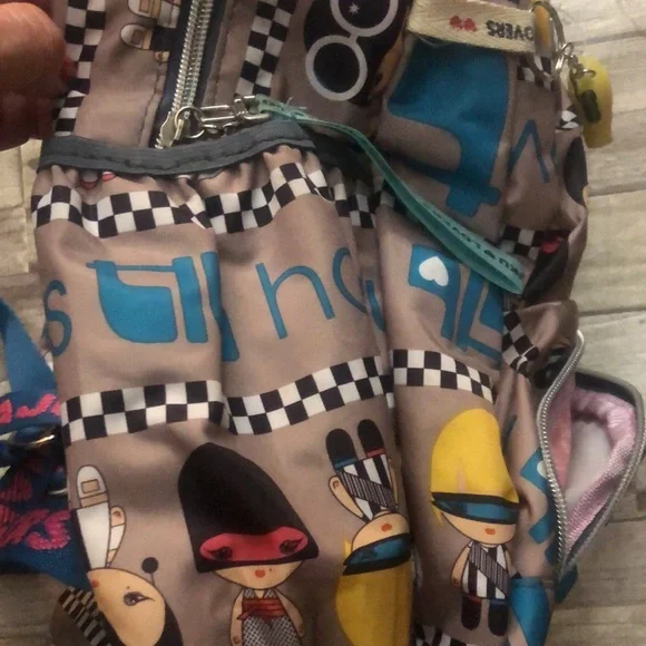 HARAJUKU LOVERS Gwen Stefani Nylon Cute Backpack - Picture 7 of 16